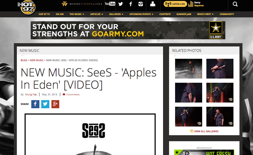 Hot97 Apples In Eden